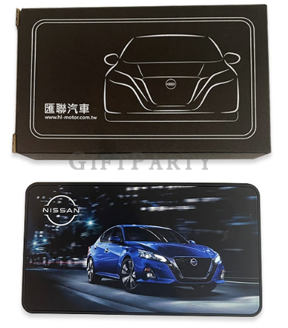 高階企業禮贈品-客製化 夜光LED行動電源禮贈品