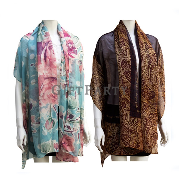 客製絲巾, 客製長絲巾, 藝術絲巾製作, 雪紡披肩客製, 博物館周邊, 台灣製絲巾, 無版費印刷, VIP貴賓禮