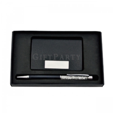 Card case + crystal pen