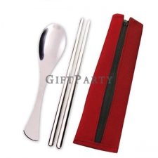 魚尾餐具組二件式+帆布包