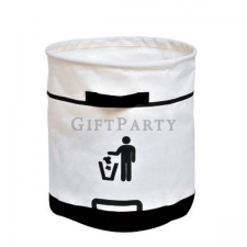 Cotton cloth laundry basket