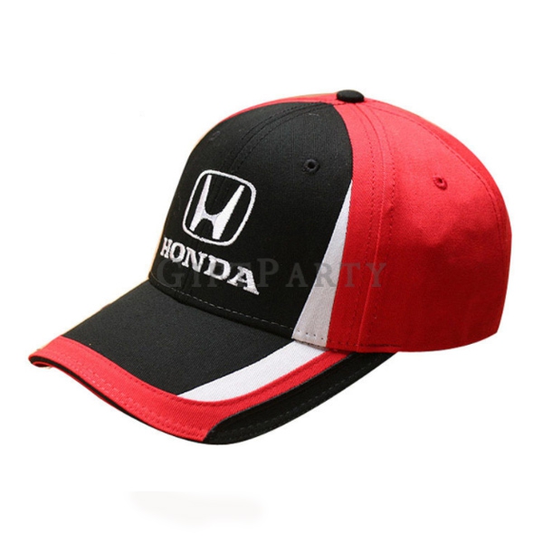 HONDA帽-汽車廣告帽,賽車帽,汽車帽定制,汽車贈品,汽車紀念品