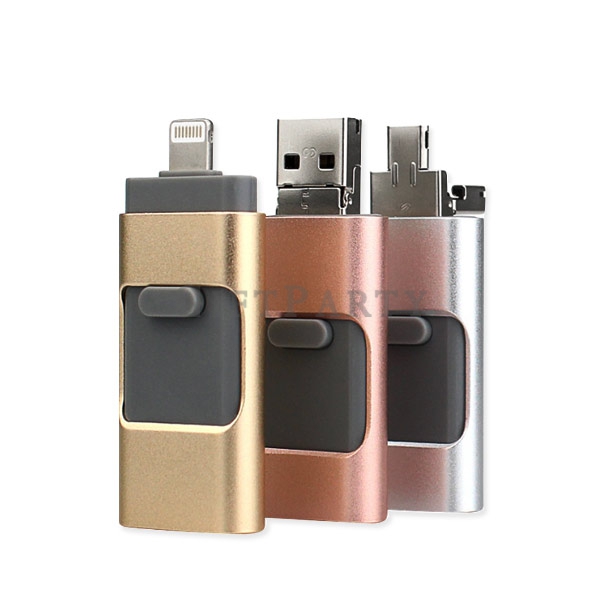 客製隨身碟,禮品,贈品,禮贈品,3C週邊贈品3C禮品-三合一OTG隨身碟