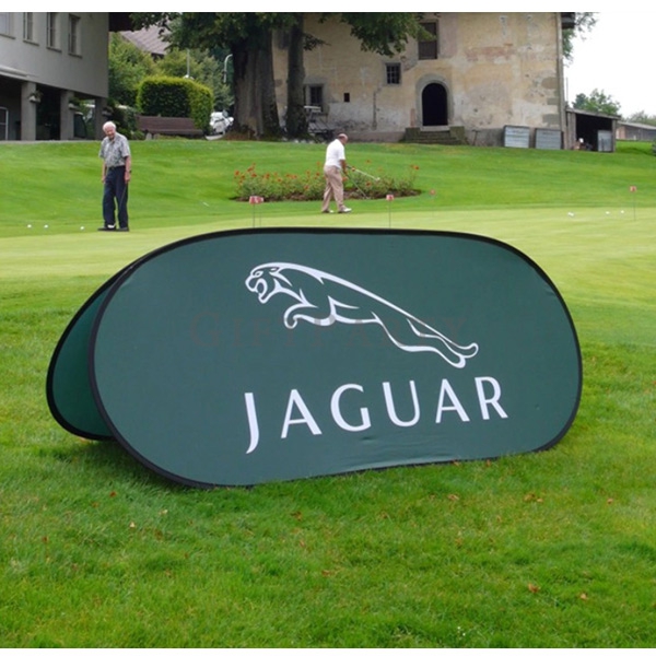 folding a-frame banner,custom pop up signage,portable event display,branded outdoor sign,trade show 