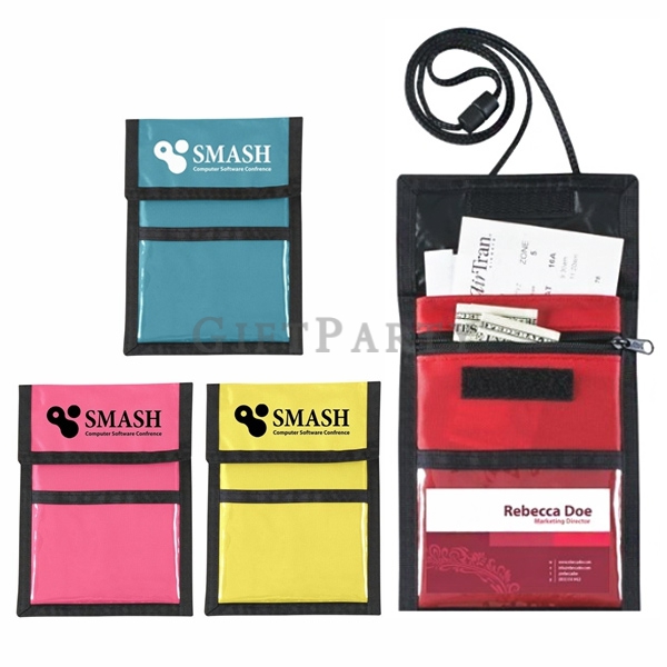 420D nylon lanyard bag,展場贈品,客製贈品,客製禮品,420D尼龍掛繩包