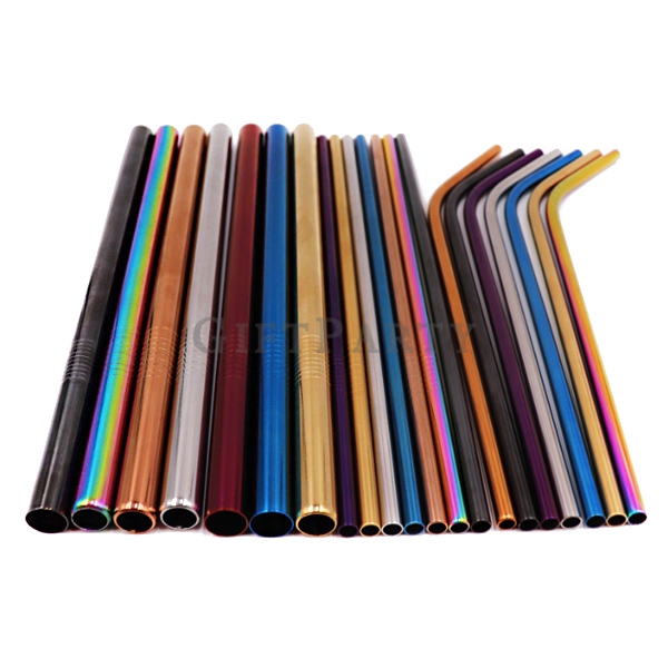 304 Stainless Steel Metal Drinking Straw​​​​​​​,不鏽鋼粗吸管珍珠奶茶吸管