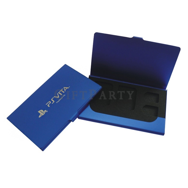 Metal micro SD  business card case,相機贈品,SIM卡盒,鋁製sim卡盒名片盒