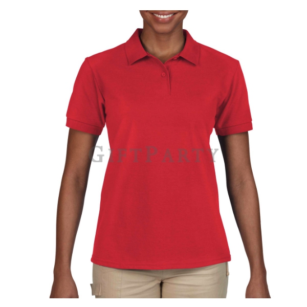 客製女版POLO衫,客製團服,T恤,修身POLO衫,客製POLO衫,定制制服,73800L-亞規防皺修身女POLO衫
