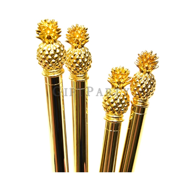 設計造型筆,金屬筆,旺旺筆,銀行贈品,賭場贈品,設計款造型筆,贈品定制,廣告贈品,金屬鳳梨造型筆