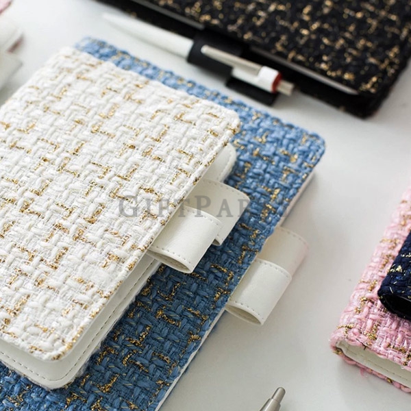 High-end woolen notebook,高質感毛呢筆記本,時尚筆記本,日本筆記本,小香風筆記本,vogue贈品,微風贈品,禮品party,客製禮品,品味禮品,百貨禮品,