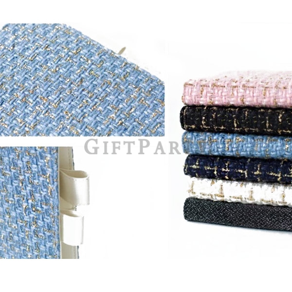 High-end woolen notebook,高質感毛呢筆記本,時尚筆記本,日本筆記本,小香風筆記本,vogue贈品,微風贈品,禮品party,客製禮品,品味禮品,百貨禮品,