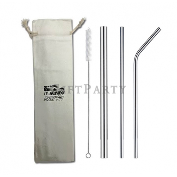 304 stainless steel straw set,不鏽鋼吸管組4件套, Advertising gifts, promotional gifts, custom LOGO gifts, 不鏽