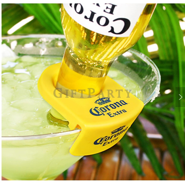 Beer Cocktail Corona Bottle Clip ,傾斜啤酒夾,啤酒贈品,酒商贈品,廣告贈品,展場贈品,雞尾酒夾,