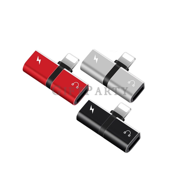 Advertising gifts, corporate gifts, promotional gifts, custom gift companies,iPhone二合一音頻充電轉接頭