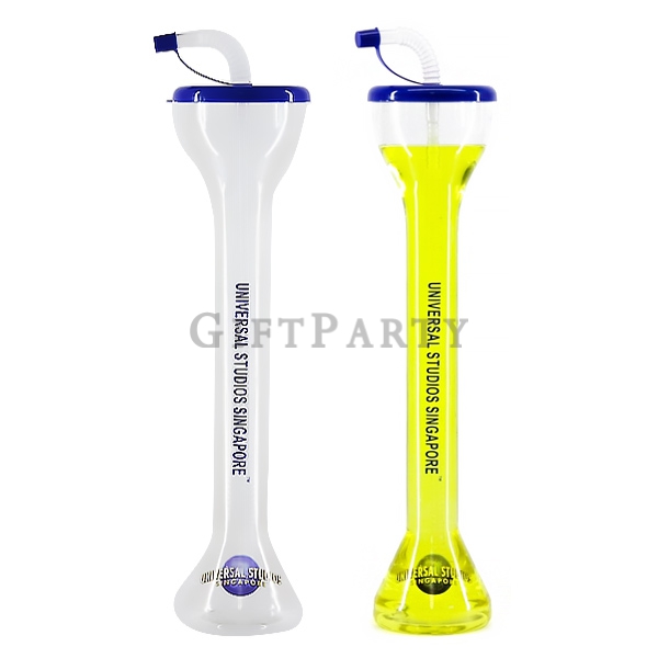 00ml Slush Yard Cup,啤酒贈品,啤酒紀念品,600ml長型雪泥杯飲料杯啤酒杯