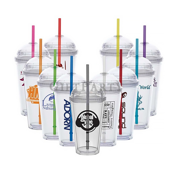 16oz plastic tumbler with dome lid ,16oz吸管杯圓頭杯蓋,星巴克杯,星巴克吸管杯,禮品,贈品,客製化禮品,