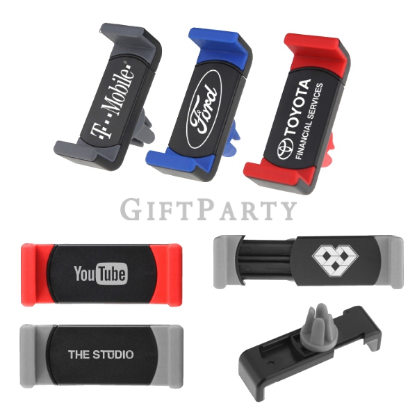 360 degree air vent mount ABS plastic mobile phone stand,廣告贈品,汽車實用贈品,車用手機支架,車用手機架,360度旋轉車載手機支架