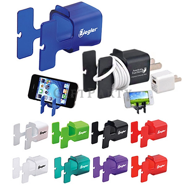 mobile stand cellphone earbud line coil cord cable wire organizer,實用贈品,手機電信贈品,台灣大哥大贈品,oppo贈品,遠傳贈品, A