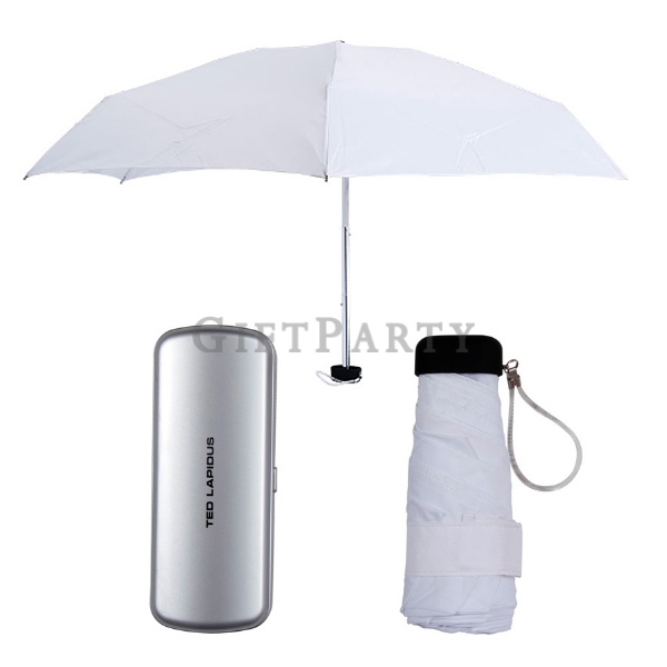 客制雨傘,廣告傘五折傘,百貨週年慶傘,品牌贈品傘,禮品傘,日本傘,定制雨傘,白色鋁盒五折傘,Advertising gifts, promotional gifts, custom LOGO gift