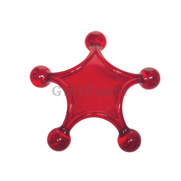 5 stars finger shiatsu press body plastic hand held massager,五角星塑料指壓按摩器,塑料按摩器,小贈品,禮品,廣告贈品,股東會贈品,銀行贈品