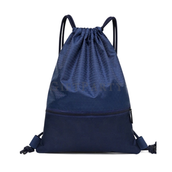 Waterproof nylon Sport Backpack Gym Sack Drawstring Bag,健身背包,運動贈品,健身贈品,束口後背包定制,ua贈品,防水藍色尼龍束口健身包後背包