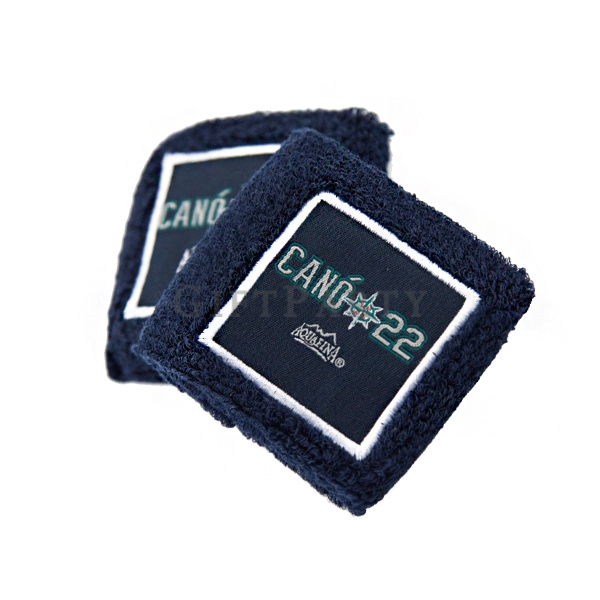 Sports wrist cotton sweatband,活動贈品,品牌贈品,廣告贈品,運動贈品,路跑贈品,職棒贈品,品牌贈品,客製運動護,腕刺繡背章