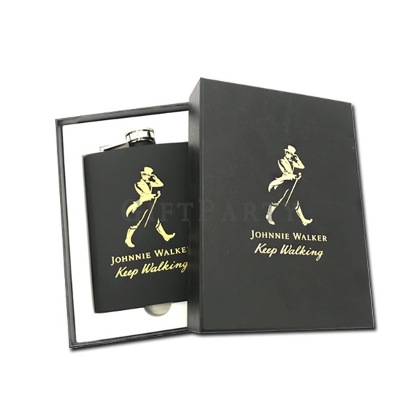 Stainless steel custom design hip flask personalized gift set ,不鏽鋼酒壺禮盒,Stainless steel hip flask gif