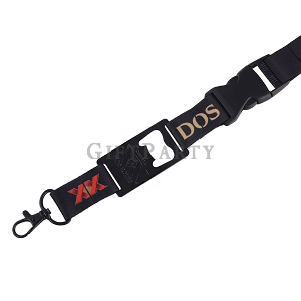 Neck Lanyard with Beer Bottle Opener,啤酒贈品,客製化禮品,企業禮品,展會贈品,開瓶器掛繩頸繩織帶,Advertising gifts, promotional g