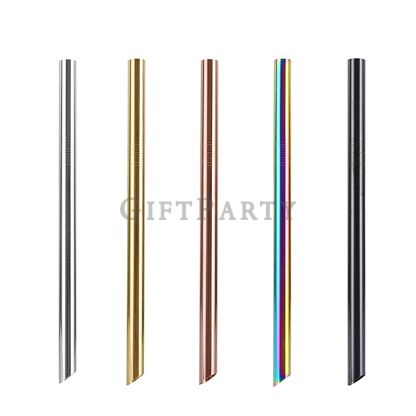 12mm stainless steel straw, thick straw, stainless steel straw, environmental straw, 304 stainless s
