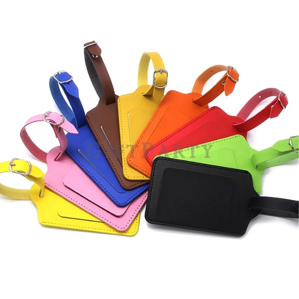 Custom Luggage Tag PU Leather Baggage Tag,廉價贈品,展場贈品,旅行贈品,廣告贈品,促銷贈品,30元贈品,PU皮革行李吊牌,  Advertising gift