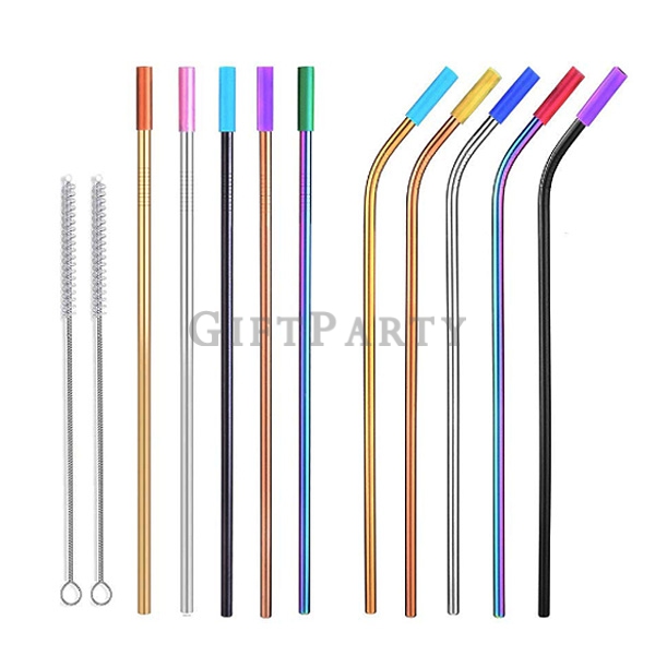Stainless Steel Straws with Silicone Tips,食品級不鏽鋼吸管矽膠套(防牙齒碰撞),不鏽鋼吸管,軟膠套,環保禮品,不鏽鋼吸管,304吸管,贈品,