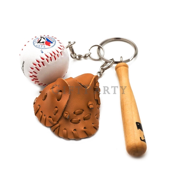 Baseball style keychain,棒球風格鑰匙圈, Baseball souvenirs, baseball ball merchandise, baseball collectible