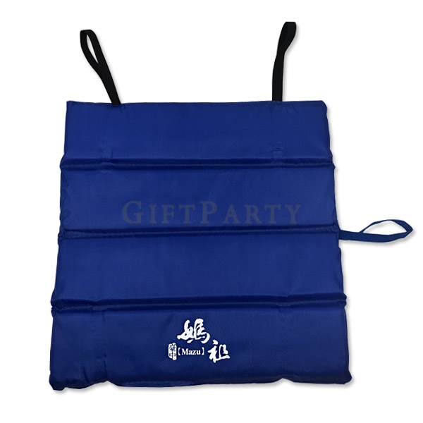 Folding Seat Cushion,媽祖結緣品,宮廟結緣品,白沙屯媽祖結緣,鎮瀾宮結緣,媽祖折疊坐墊2