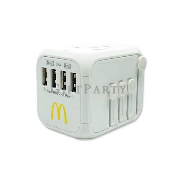 4 port USB universal plug,,4USB萬用插頭,Advertising gifts, promotional gifts, corporate gifts, corporate