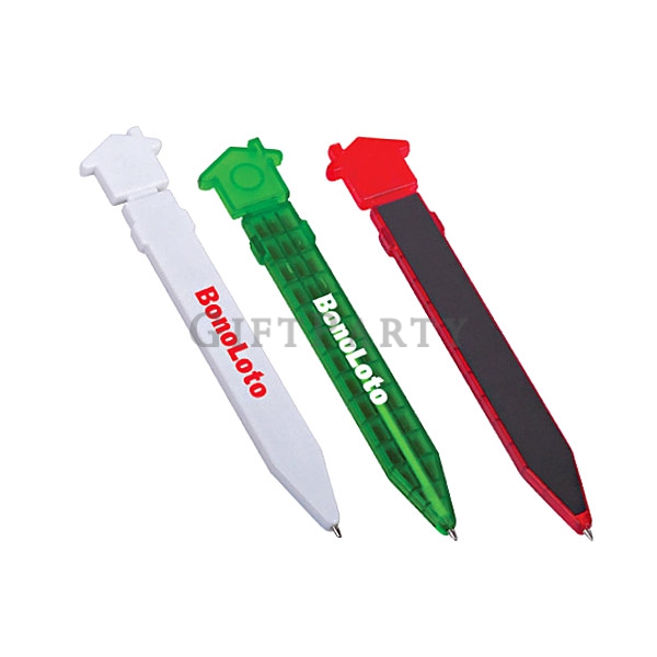 House shape magnetic pen,廣告筆,房屋贈品,房仲贈品,房屋造型磁性廣告筆,看房贈品,