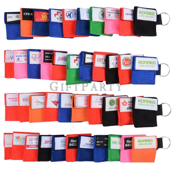 CPR Resuscitator Emergency Mask Key Ring Keychain ,搜救隊,搜救人員小物,醫護人員小物,救護車必備,醫院必備,CPR人口呼吸面罩鑰匙圈