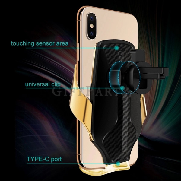 Car Wireless Charger Holder,感應式車用無線充電座手機支架