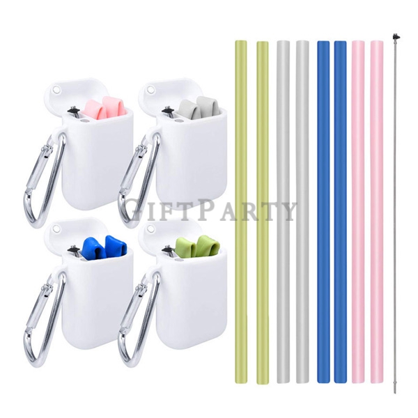 禮品,贈品,小贈品,環保禮品,環保贈品,展場贈品,矽膠折疊吸管登山扣磁扣盒4