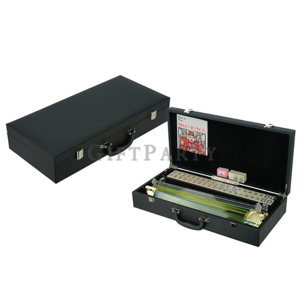 Mahjong Set  Custom logo,客製麻將組,VIP禮品,定制麻將,品牌麻將精品麻將,水晶麻將,客製化禮品,皮盒麻將,高端商務贈品,交車禮,私人銀行禮品,壓克力麻將