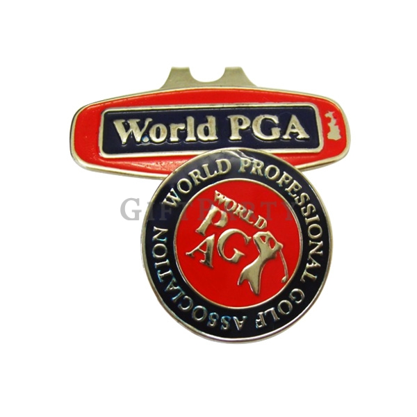 Custom Golf Cap Ball Mark Clip,高爾夫帽夾球標, Golf gifts, golf hat clips,球叉