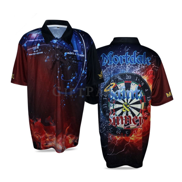 飛鏢球衣.鏢團服隊服制服T恤, Darts jersey,Custom Darts polo shirts,Darts jersey
