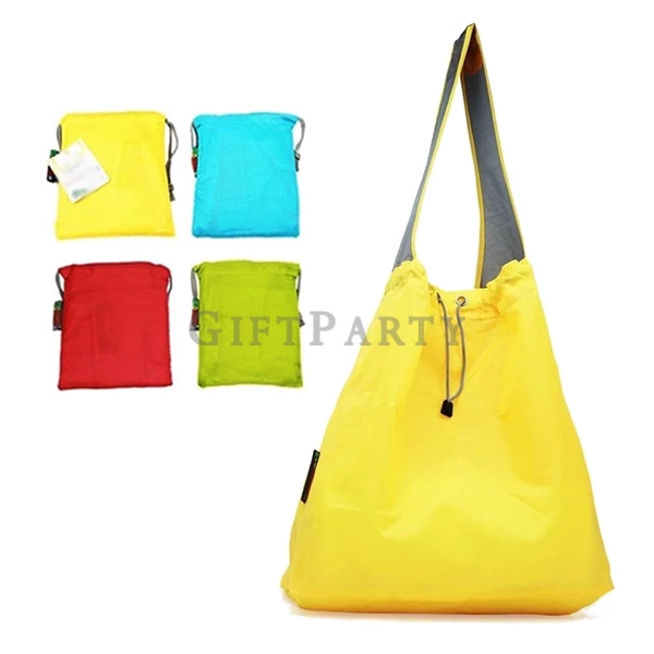 Nylon Folding Shopping Bag,廣告贈品,企業贈品,購物背袋,側背袋,環保袋,龍折疊購物袋背袋