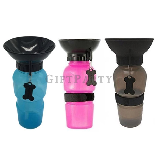 Pet Water Feeder Outdoor Pet Kettle,寵物水壺,狗狗擠壓水壺,飼料贈品,寵物贈品,寵物展禮品,狗狗禮品,寵物500ML戶外水壺
