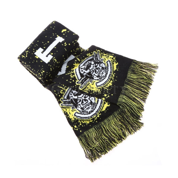 High Quality Logo Printed Acrylic Knitted Jacquard soccer fans scarf,Custom scarf,客製圍巾,客製緹花圍巾,客製圍巾,足