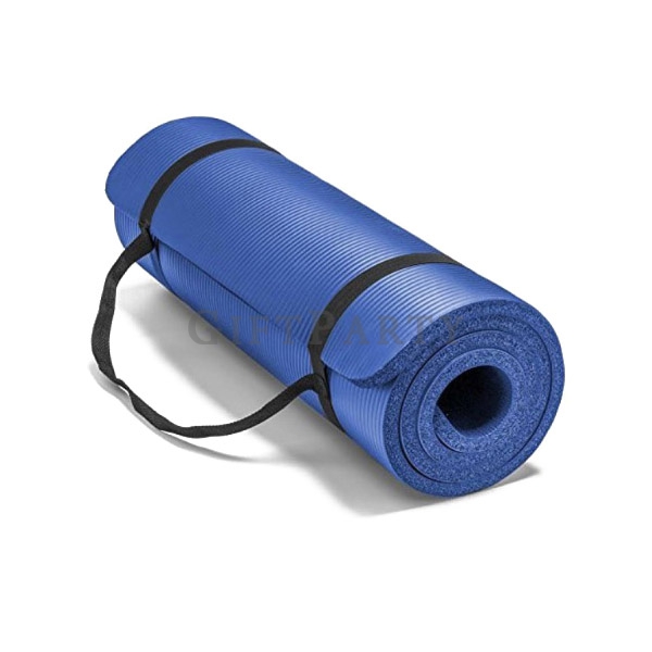Yoga mat with carrying strap,瑜珈墊10mm含綁帶, Customized yoga mats, fitness gifts, sports gifts, GYM gift