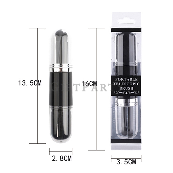 四合一化妝刷伸縮刷具,客製刷具組OEM,羊毛刷具,定制彩妝刷具,彩妝贈品,彩妝禮品,彩妝滿額贈品,