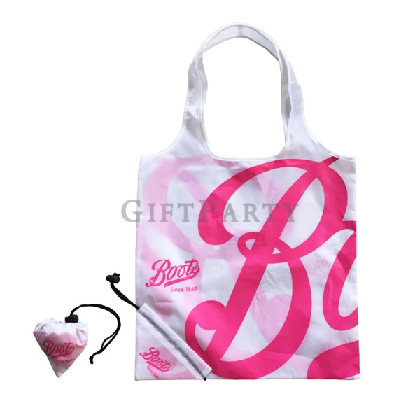 Eco friendly strawberry heart shaped shopping bag,Polyester shopping bags, folding eco bags,草莓心型環保袋