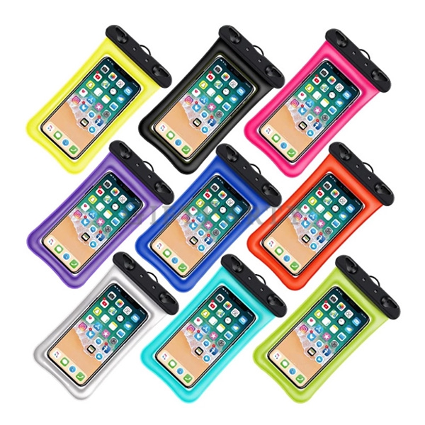 PVC floating waterproof phone case bag,禮品,贈品,夏日禮品,廣告贈品,衝浪贈品,潛水贈品,飄浮充氣氣囊防水手機袋5