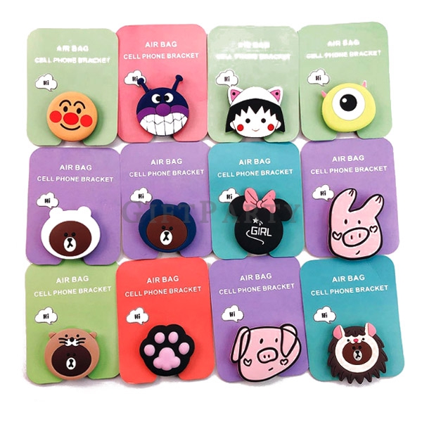 Custom PVC Silicone Phone Bracket Airbag Phone Holder ,廣告贈品,展場贈品,禮品,贈品,品牌贈品,PVC軟膠氣囊手機支架