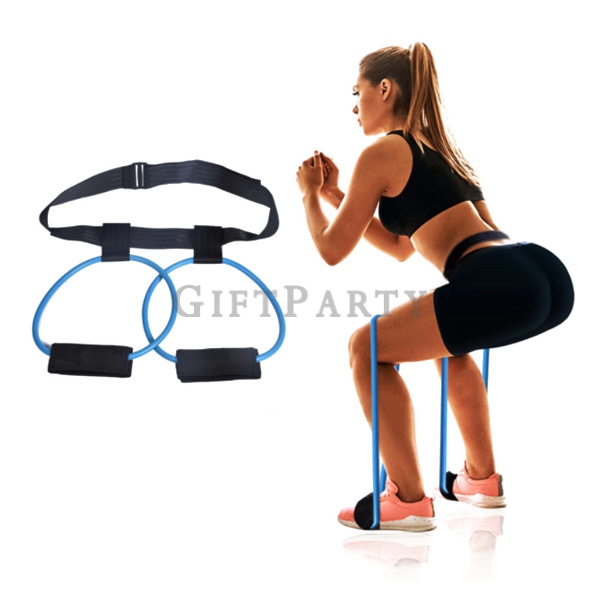 Resistance Bands Leg Squat Pull Elastic Rope for Training Bouncing Pull Rope,蜜桃臀,翹臀,深蹲,健身深蹲腿部阻力訓練繩,健